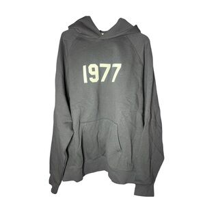 Essentials Fear Of God 1977 Iron Hoodie Size XL